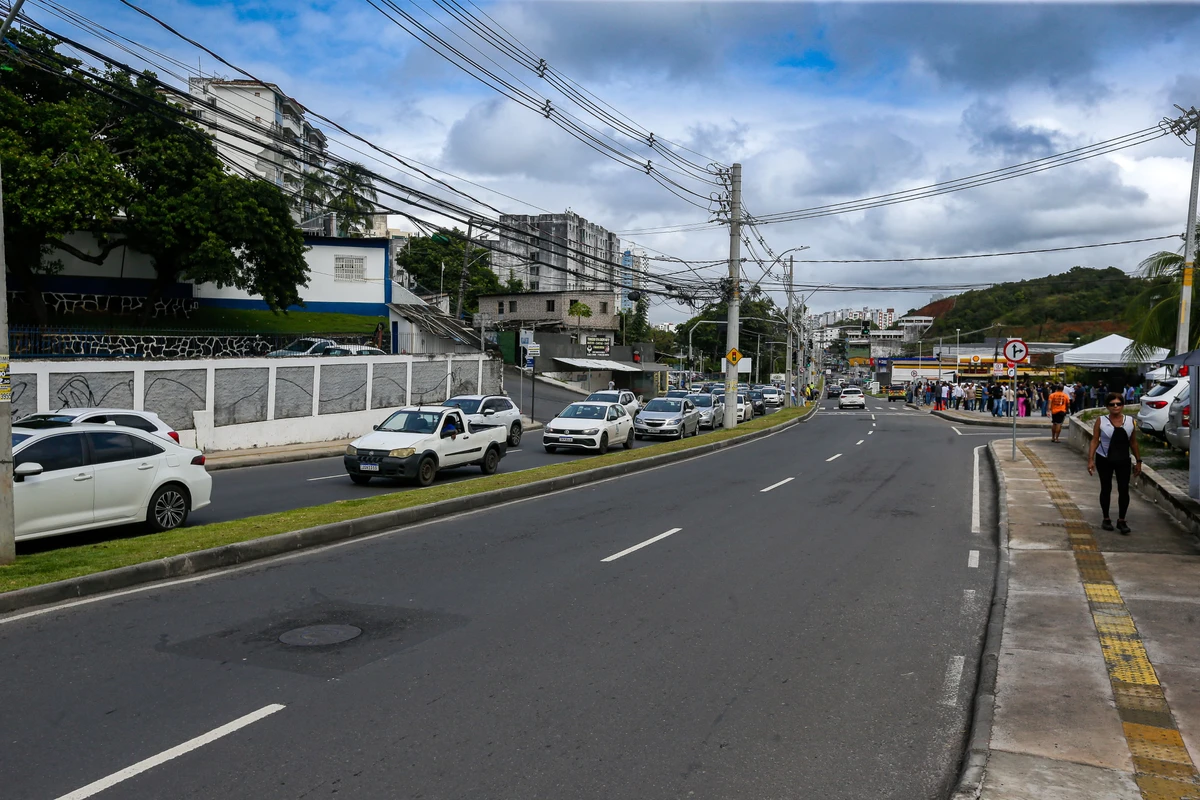 Avenida Jorge Amado passou por duplicação por Arisson Marinho/CORREIO