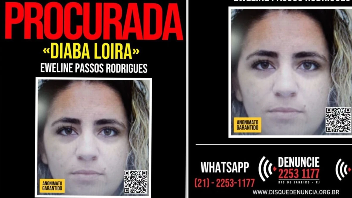 'Diaba Loira' entra para o Disque Denúncia 