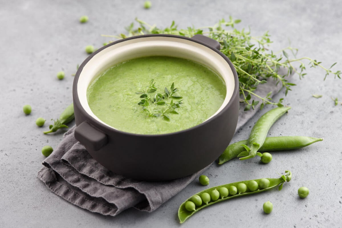 Creme de ervilha (Imagem: kobeza | Shutterstock)