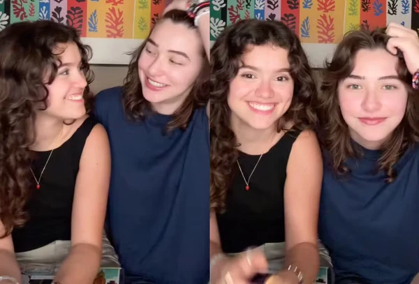 Elisa e Karlie Jo Dickinson por Reprodução/Instagram