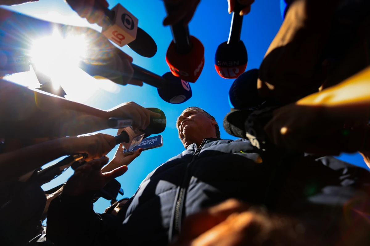 Entrevista teve momentos de tensão 