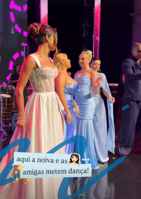Leo Santa abre festa do casamento de Militão por Reprodução | Instagram