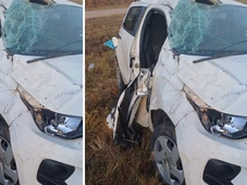 Imagem - Mulher morre e outras três pessoas ficam feridas após carro capotar na Bahia
