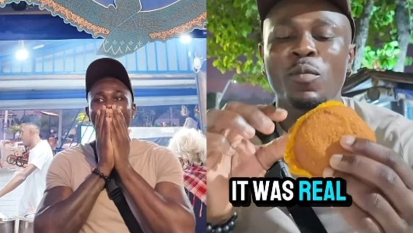 Imagem - Nigeriano se emociona ao comer acarajé em Salvador e reconhecer sabor do akará, típico do seu país