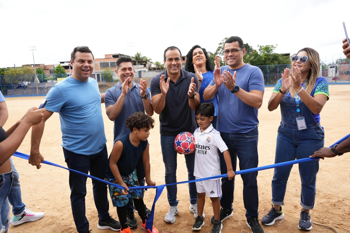 A entrega do novo Campo do Pata Pata foi neste sábado (19) por Betto Jr./ Secom PMS