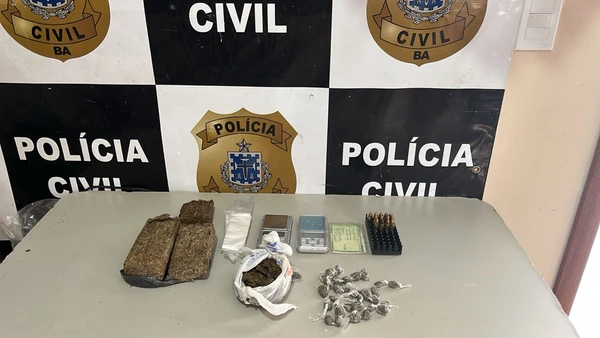Detidos integram grupo criminoso suspeito de tráfico de drogas e homicídios na região  por Divulgação Ascom/ PC-BA