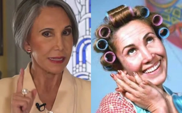 Florinda Meza hoje e em Chaves