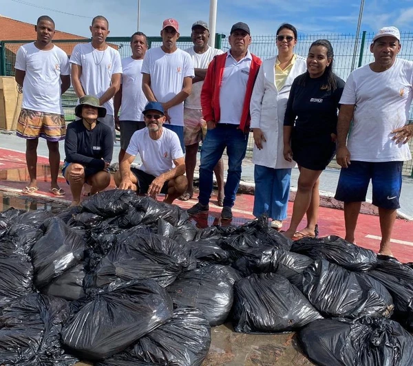 Mais de 5 toneladas de espécie bioinvasora foram retiradas da Baía de Todos-os-Santos por SEMA/INEMA e PRÓMAR