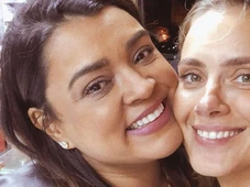 Imagem - Carolina Dieckmmann desabafa após velório da amiga Preta: 'Um silêncio imenso'