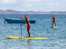 Imagem - Quando remar 
vira cilada: saiba os riscos de praticar stand up paddle com mar agitado e ventos fortes em Salvador