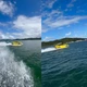 Imagem - Réplica de carro esportivo que flutua no mar viraliza em Salvador; veja quanto custa o passeio