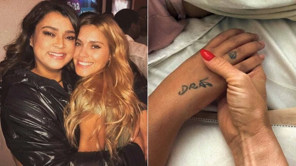 Carolina Dickmmann e Preta Gil por Reprodução