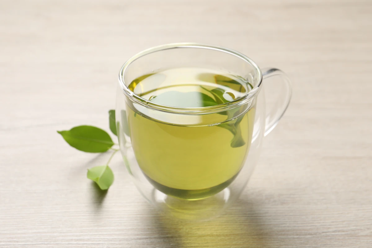 Chá verde por Shutterstock
