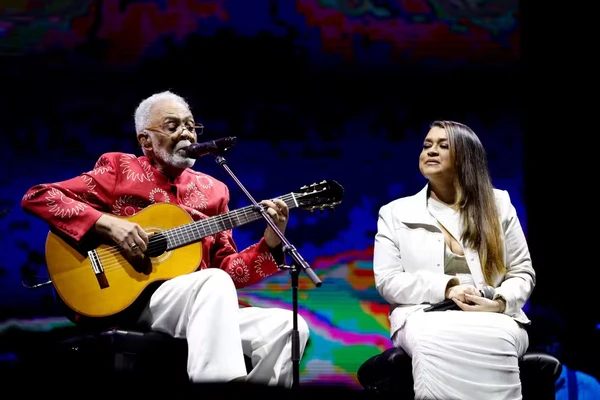 Na última vez que subiu ao palco, Preta cantou com o pai