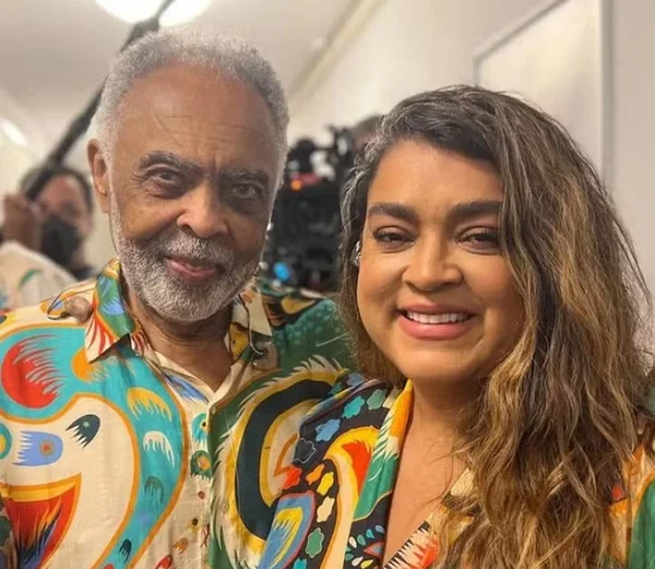 Preta e Gilberto Gil por Reprodução