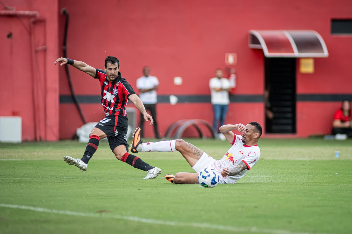 Vitória superou o Bragantino no Barradão por Victor Ferreira/E.C. Vitória