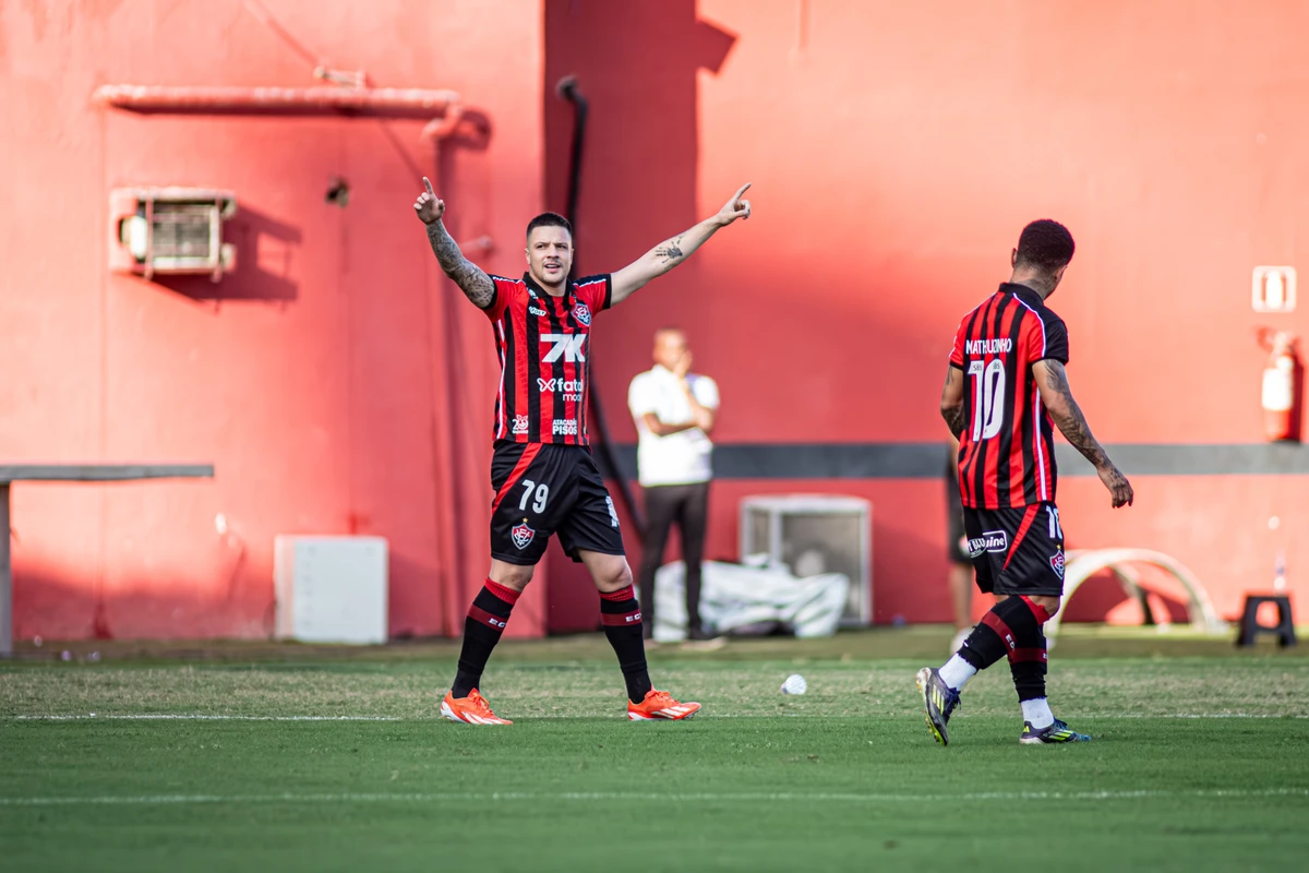Vitória superou o Bragantino no Barradão por Victor Ferreira/E.C. Vitória