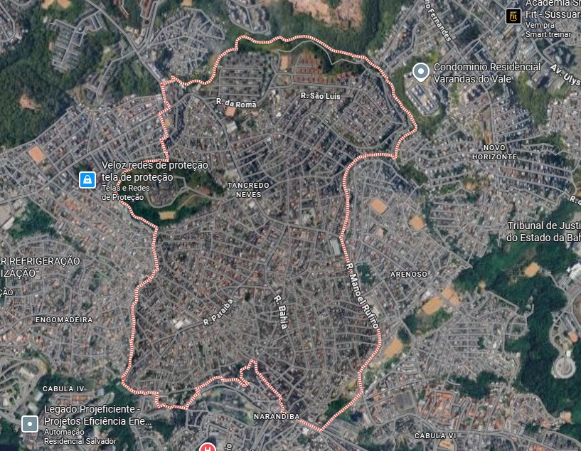 Beiru/Tancredo Neves: 22 tiroteios, 5 mortos e 5 feridos por Google