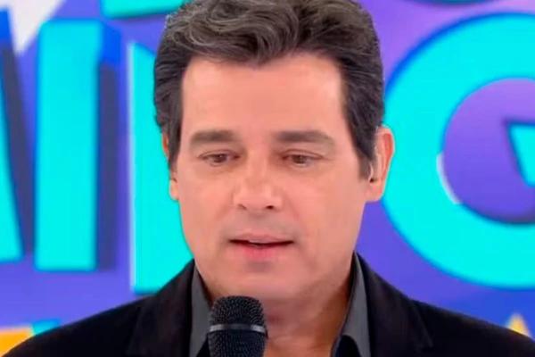 Celso Portiolli emocionou público por Reprodução