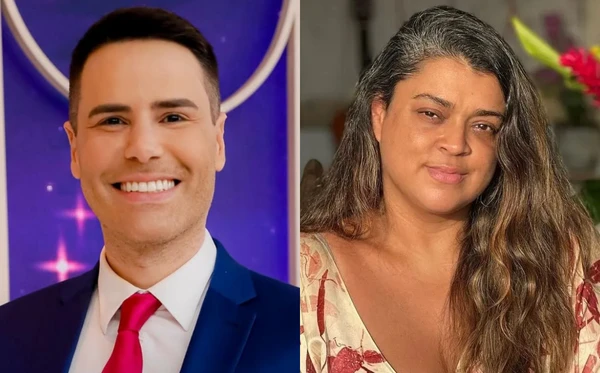 Luiz Bacci e Preta Gil