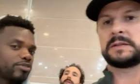Murilo Couto, Hugo Sousa e Gilmário Vemba por Reprodução/Redes sociais