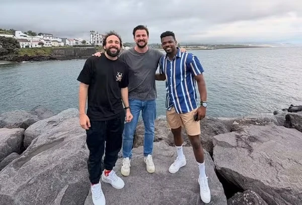 Murilo Couto, Hugo Sousa e Gilmário Vemba por Reprodução/Redes sociais