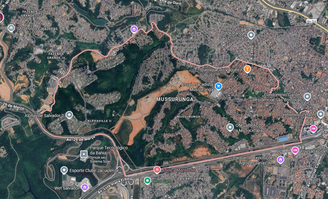 Mussurunga: 19 tiroteios, 14 mortos e 4 feridos por Google