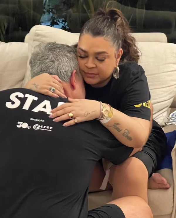 Preta Gil e o ex-marido Rafael Dragaud por Reprodução/Instagram