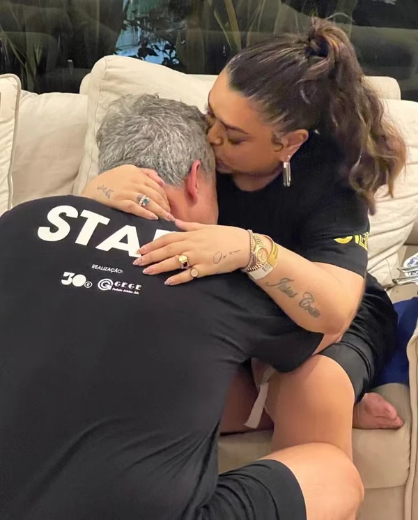 Preta Gil e o ex-marido Rafael Dragaud por Reprodução/Instagram