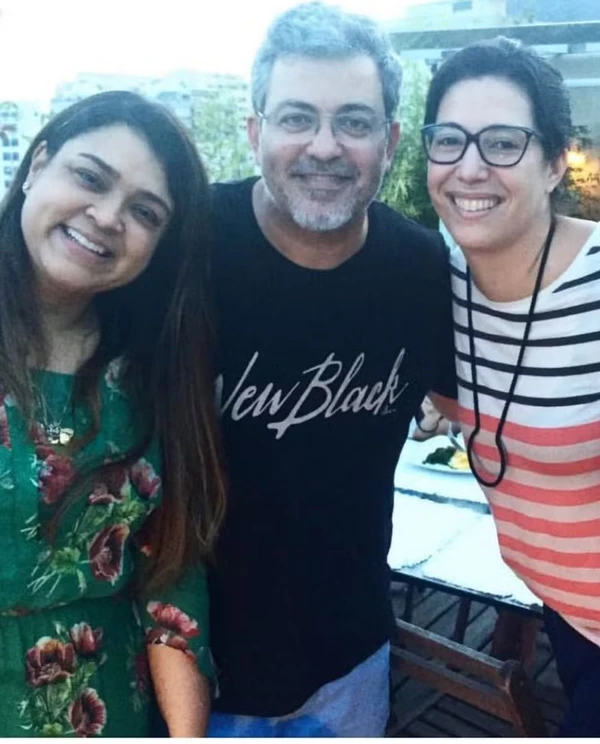 Preta Gil e o ex-marido Rafael Dragaud por Reprodução/Instagram