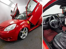 Imagem - Empresário transforma Ford Ka em "Ferrari" de R$ 190 mil; veja como ficou