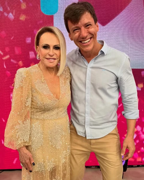 Ana Maria Braga e Felipe Suhre por Reprodução/Instagram