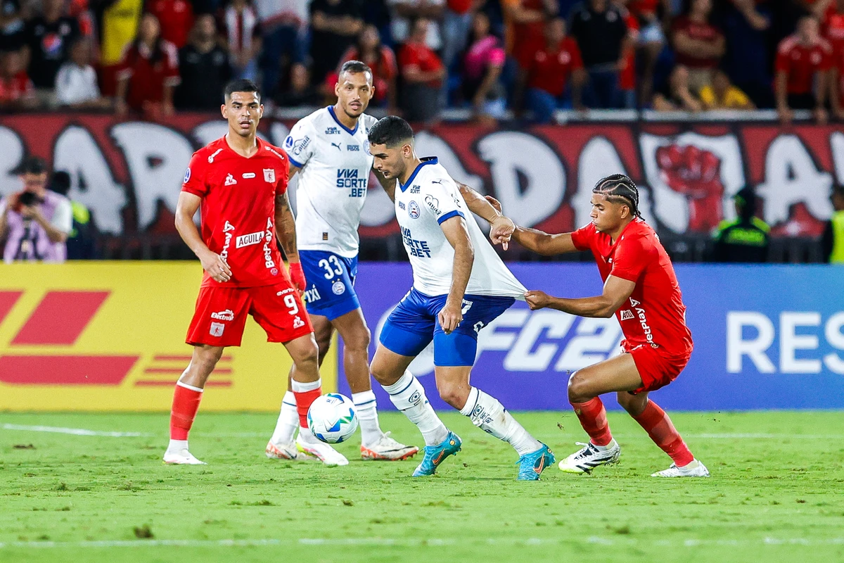 Bahia enfrentou o América de Cali, pela Copa Sul-Americana