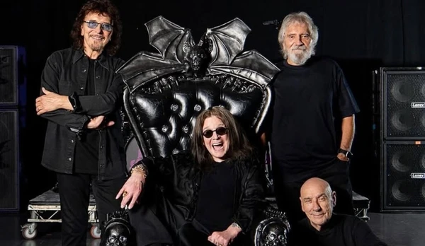Banda de heavy metal Black Sabbath por Divulgação 