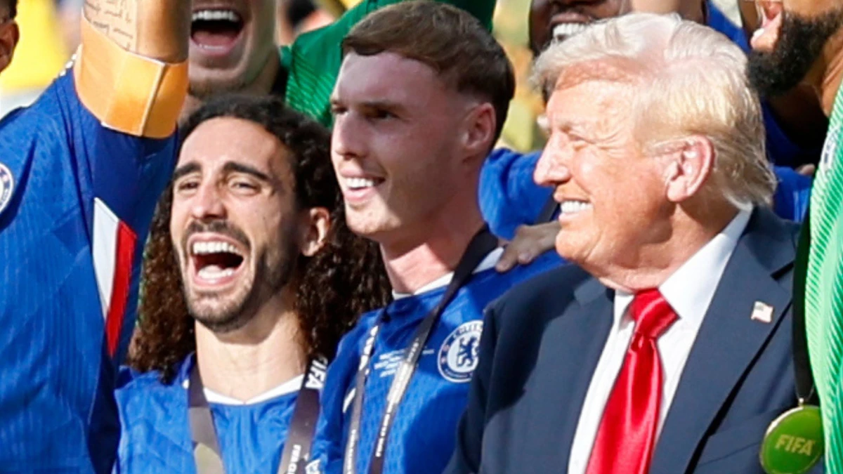 Cuccurella e Trump no pódio