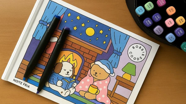 Descubra como os livros de colorir, como Bobbie Goods, transformam sua saúde mental
