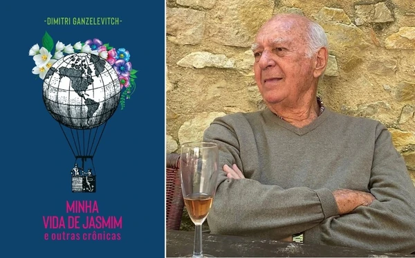 Dimitri Ganzelevitch lança o livro “Minha Vida de Jasmim”