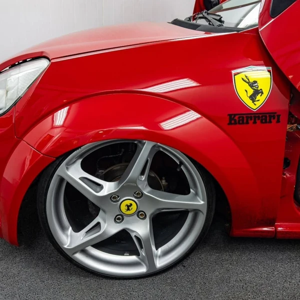 Ford Ka personalizado, o "Karrari" por Reprodução/Redes Sociais