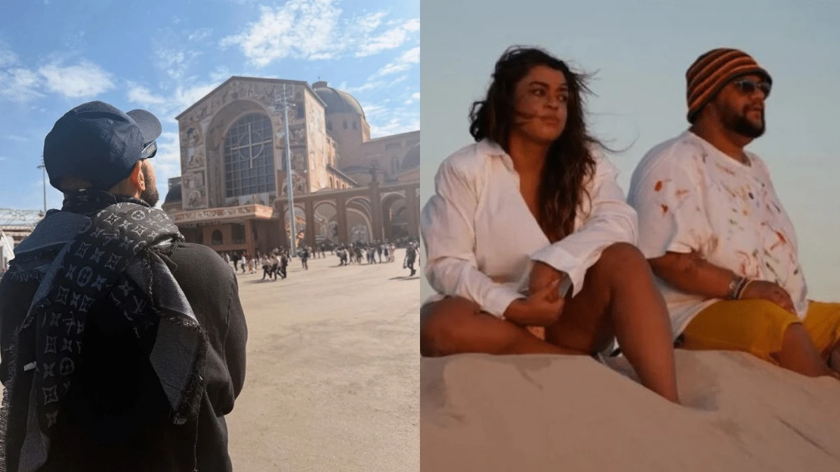 Gominho visita Aparecida antes de velório de Preta Gil