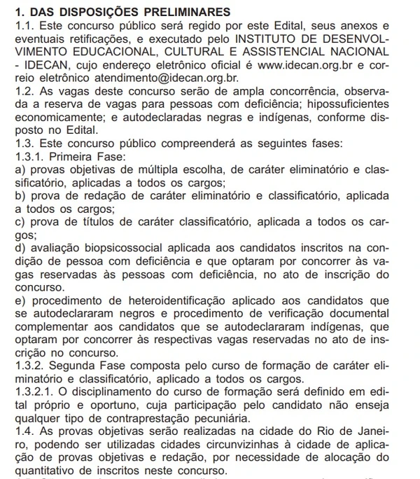Governo abre concurso com 2,8 mil vagas  por Concurso 