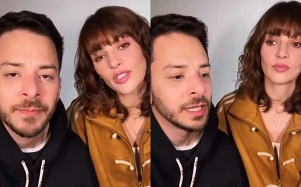 Júnior Lima e Mônica Benini