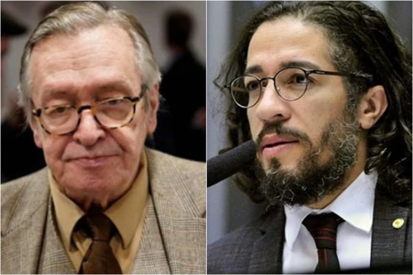 Olavo de Carvalho e Jean Wyllys