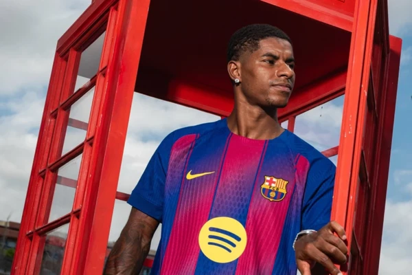 Anuncio de Rashford pelo Barcelona 