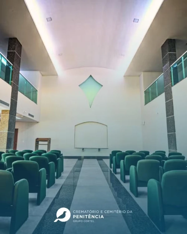 Capela ecumênica do Crematório e Cemitério da Penitência por Divulgação
