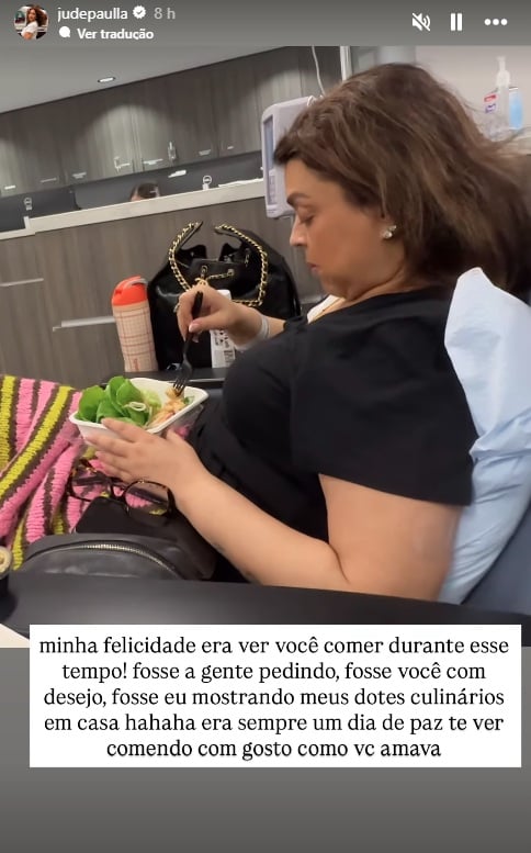 Ju de Paulla mostrou prints de conversas com Preta Gil  por Reprodução/Instagram