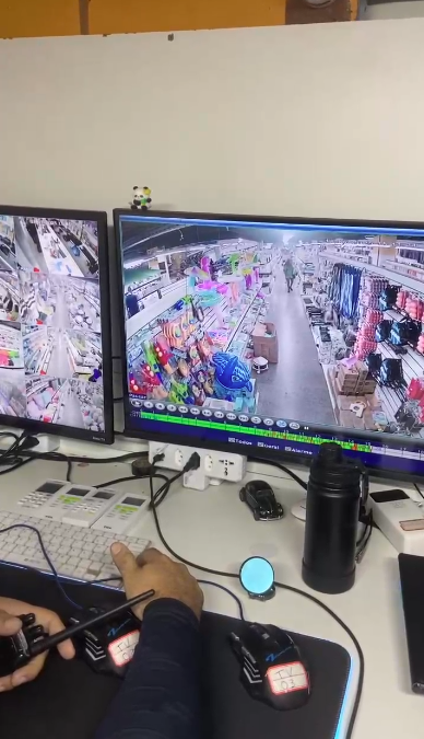 Imagens de câmeras de segurança não mostram furto por Acervo pessoal