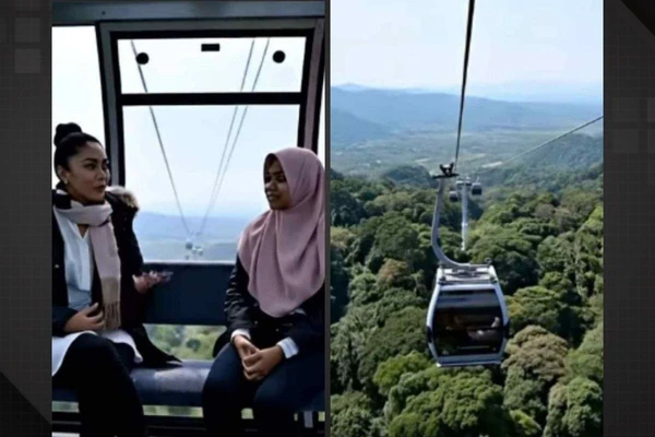 Teleférico Kuak Skyride por Reprodução