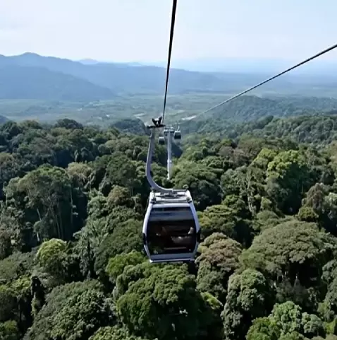 Teleférico Kuak Skyride por Reprodução