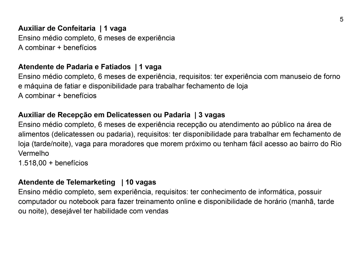 Vagas do SIMM por Reprodução