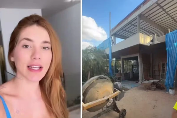 Virginia Fonseca em obra
